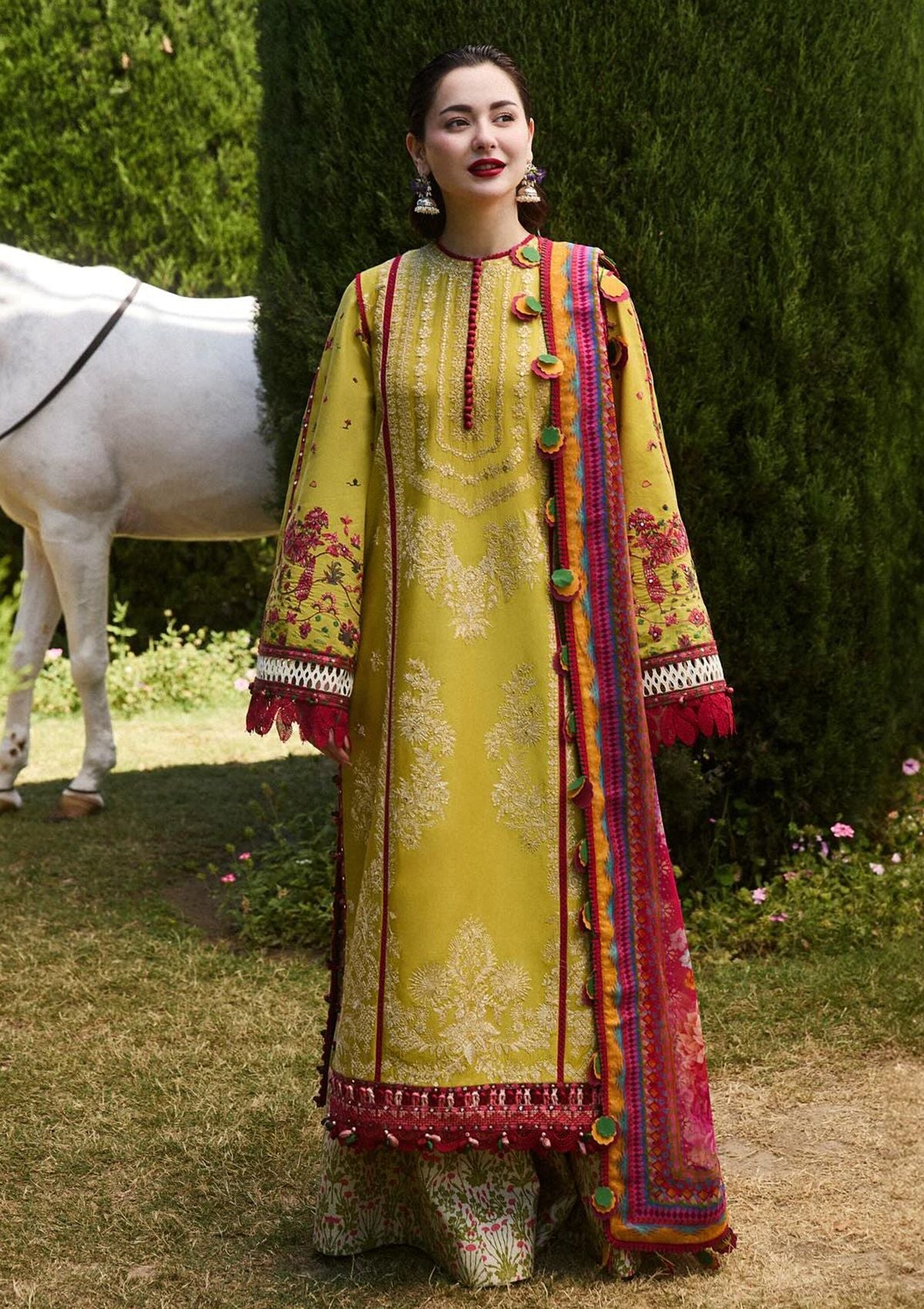 Lawn Collection - Hussain Rehar - SS 24 - D#493 - Zest