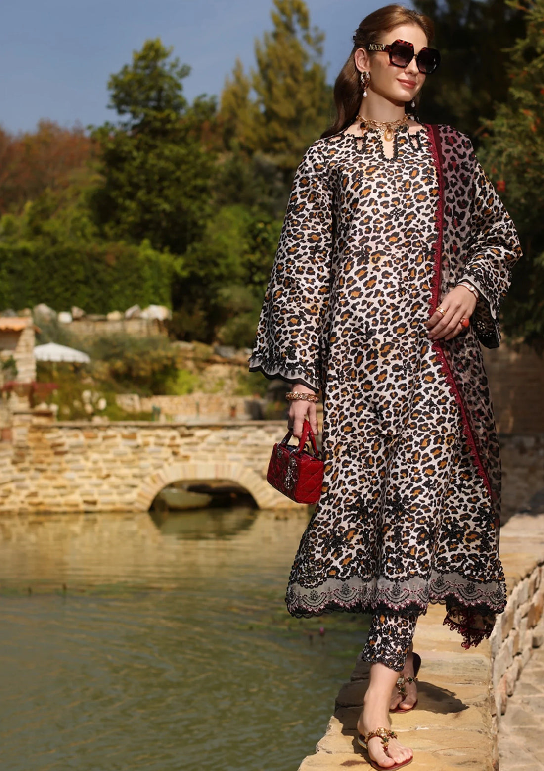 Lawn - Noor by Saadia Asad - Luxe Chikankari - NL25#02 B