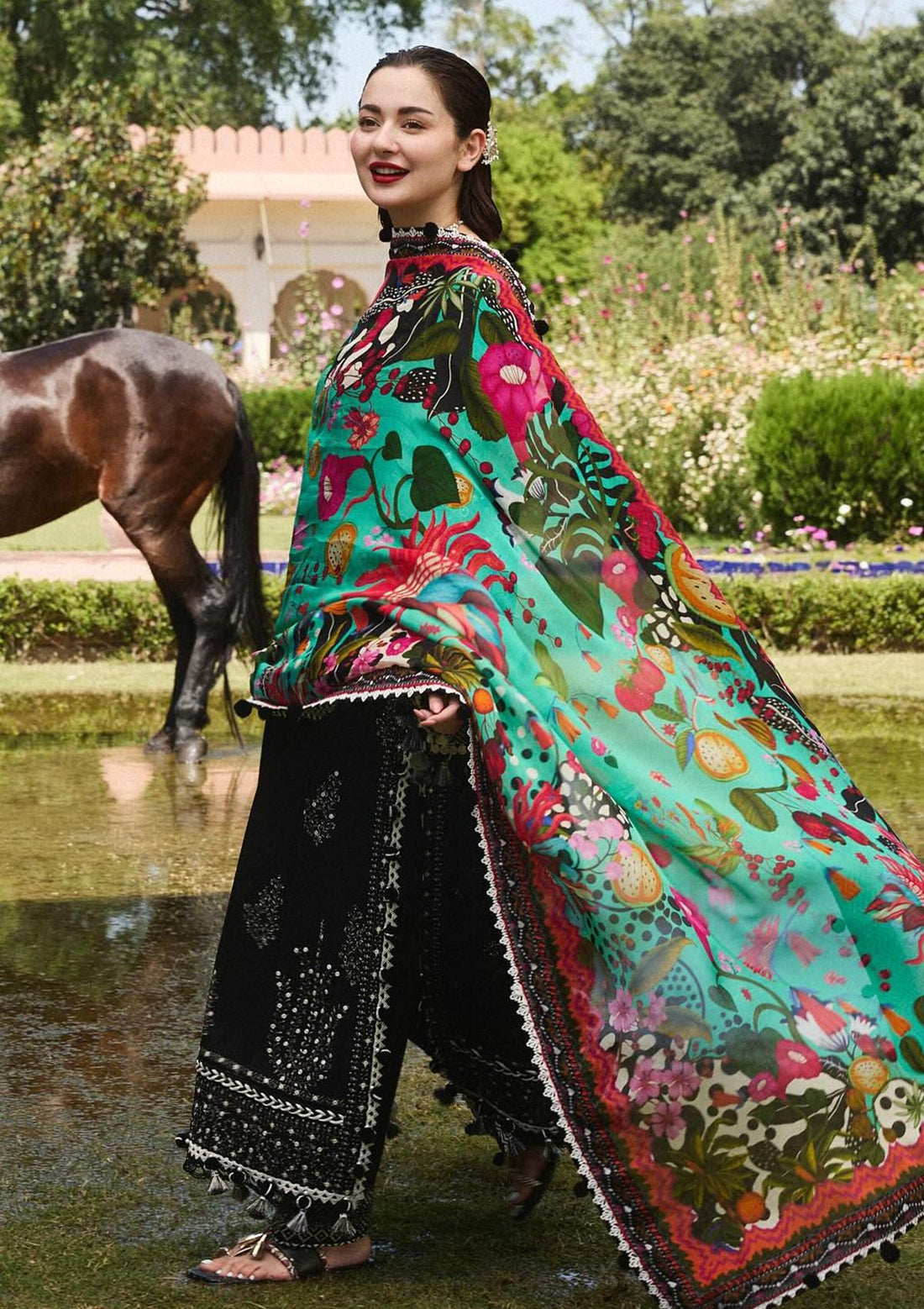Lawn Collection - Hussain Rehar - SS 24 - D#499 - Rave
