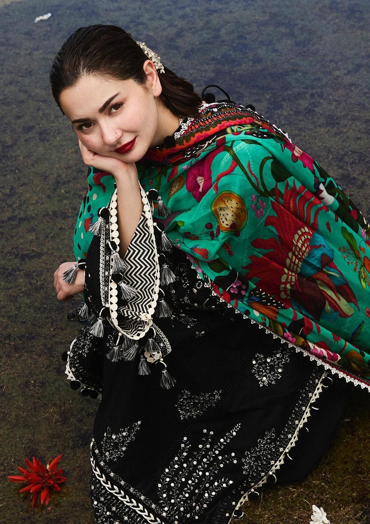 Lawn Collection - Hussain Rehar - SS 24 - D#499 - Rave