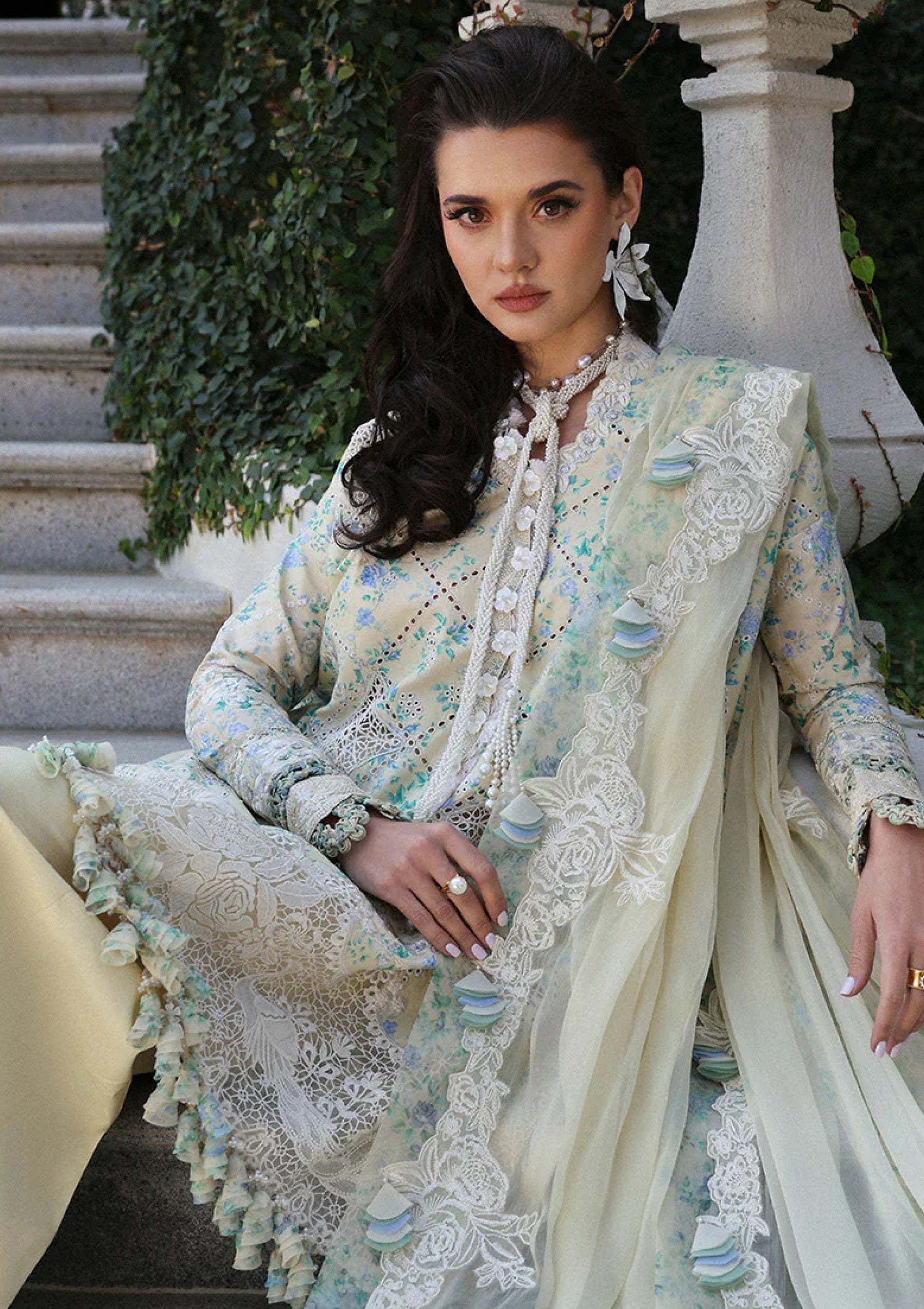 Lawn - Republic Womenswear - Kalani - Eid Luxury 25 - D8-A - Zuri