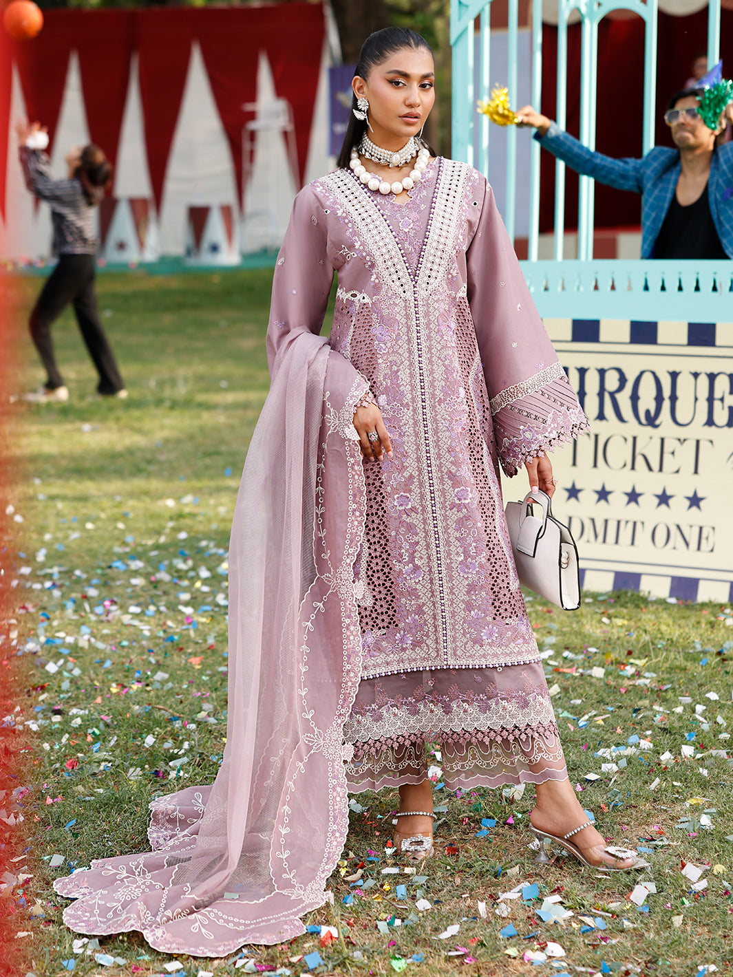 Bin Ilyas | Carnival Summer Edit 25 | 32 - B - Official Bin Ilyas stockist in UK - Sakeena London
