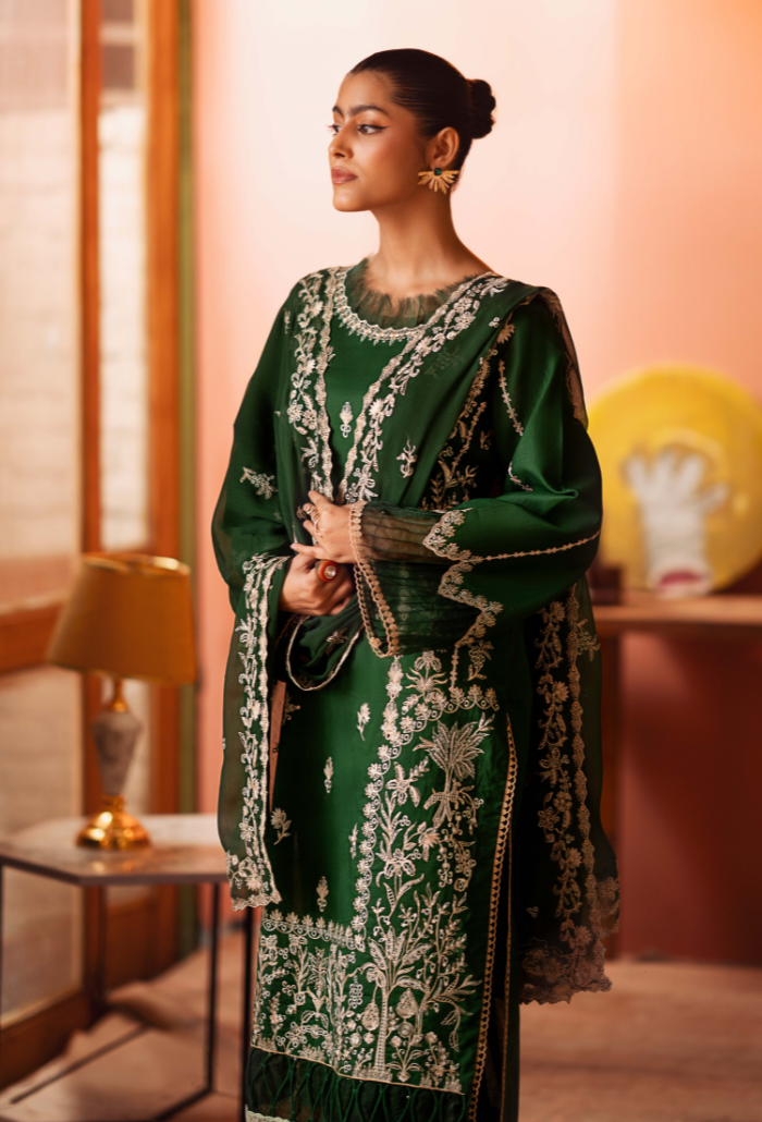 Humdum | Lala Rukh Lawn | Lalarukh - D10 - Official Humdum stockist in UK - Sakeena London