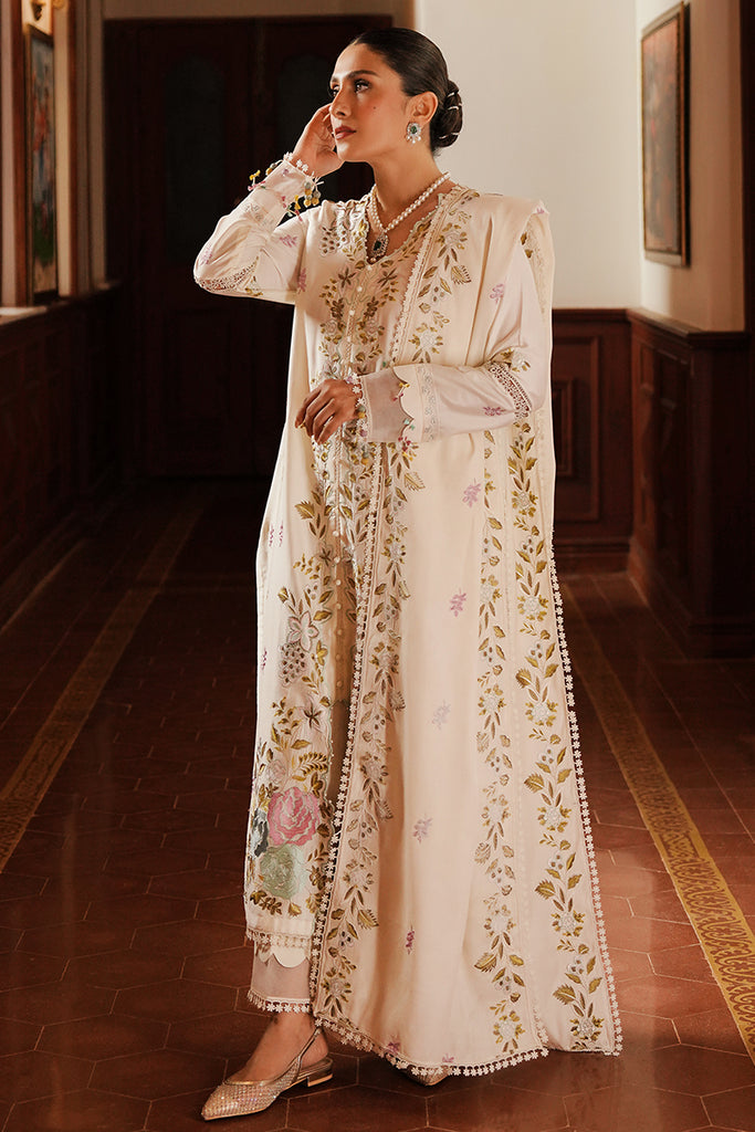 Cross Stitch | Satin De Luxe | IVORY GARDEN - Official Cross Stitch stockist in UK - Sakeena London