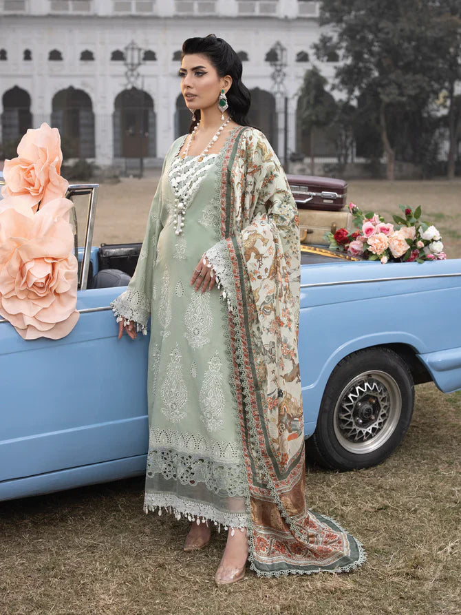 Faiza Faisal | Maya Luxury Lawn | Elena - Official Faiza Faisal stockist in UK - Sakeena London