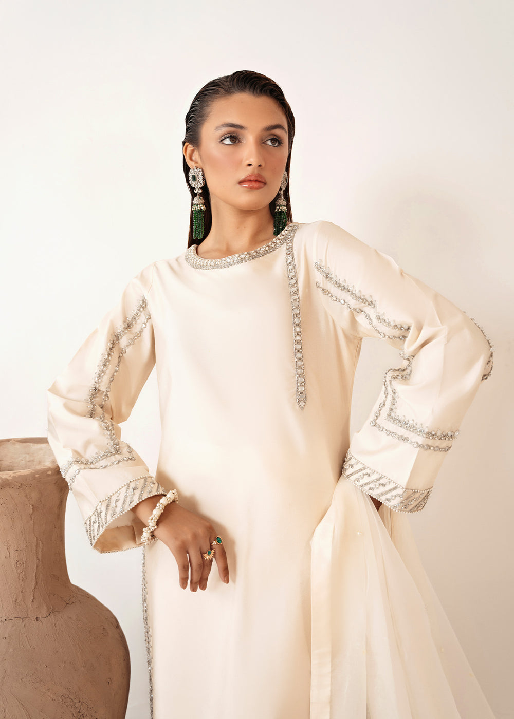 Dastoor | Euphoria Luxury Pret 24 | Pearl - Official Dastoor stockist in UK - Sakeena London