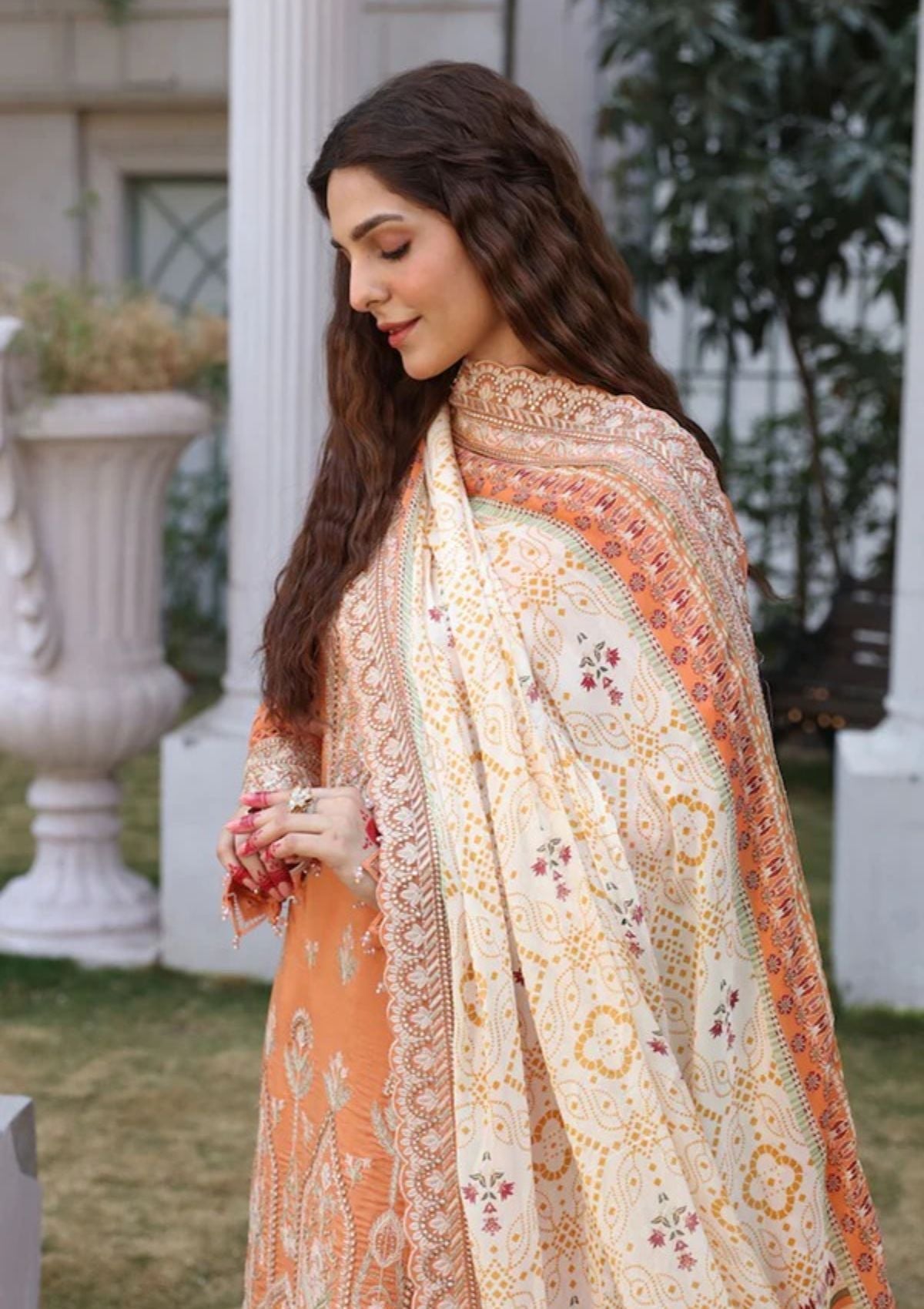 Lawn Collection - Eleshia - Palash - Luxury - Mehrzad
