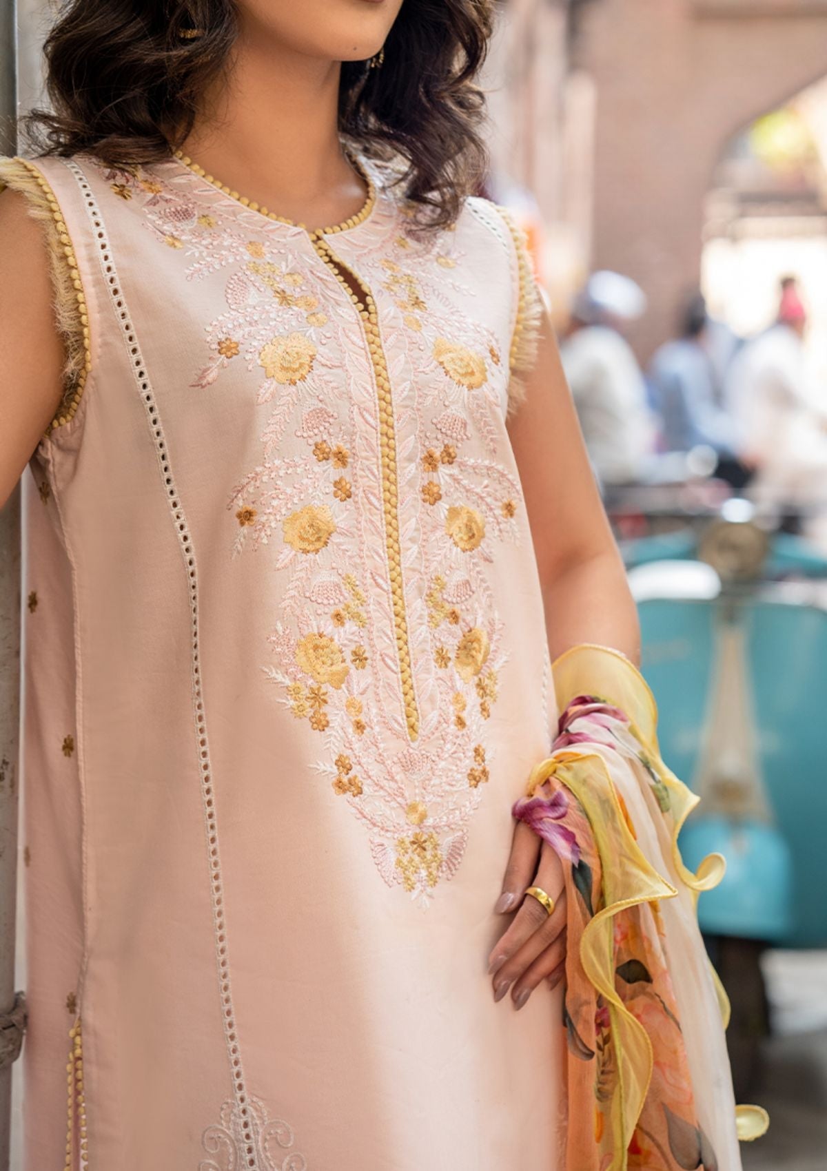 Lawn Collection - Mushq - Hemline - Tesoro - HML#6 A