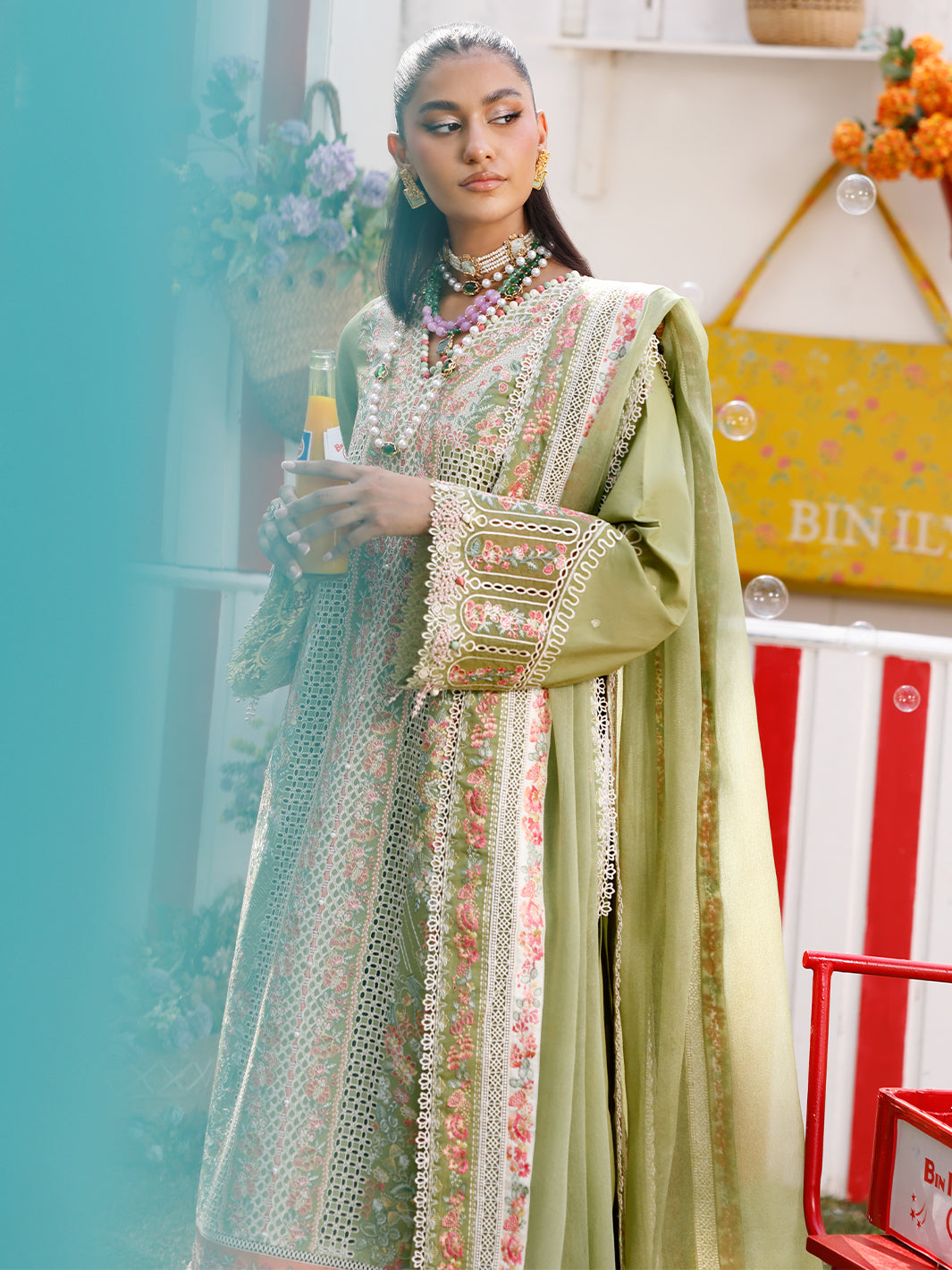 Bin Ilyas | Carnival Summer Edit 25 | 33 - A - Official Bin Ilyas stockist in UK - Sakeena London