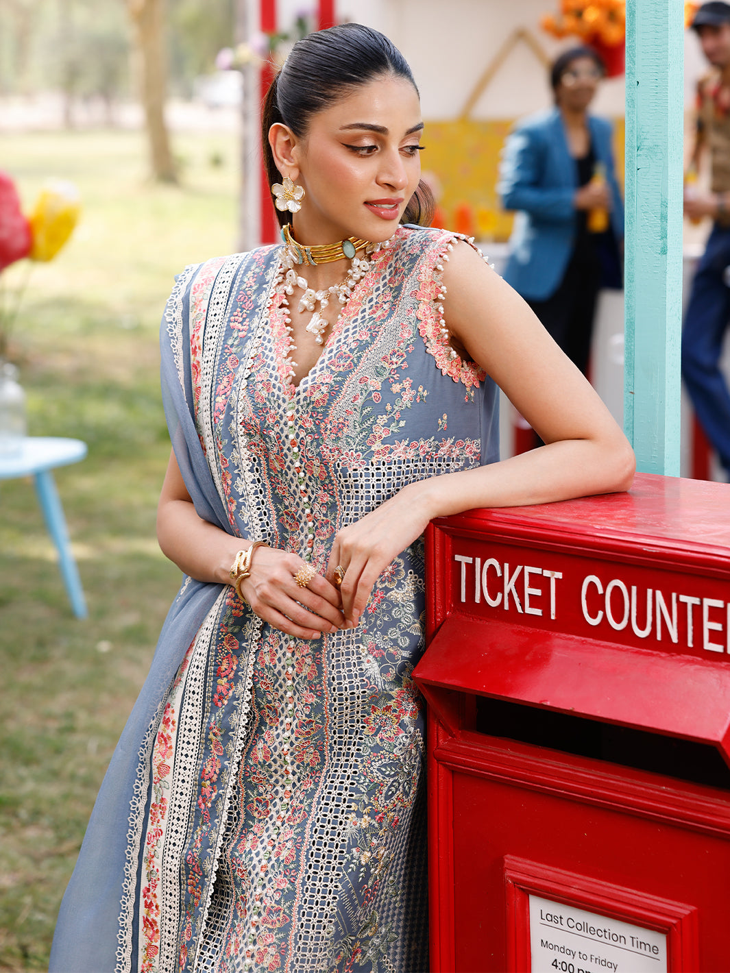 Bin Ilyas | Carnival Summer Edit 25 | 33 - B - Official Bin Ilyas stockist in UK - Sakeena London