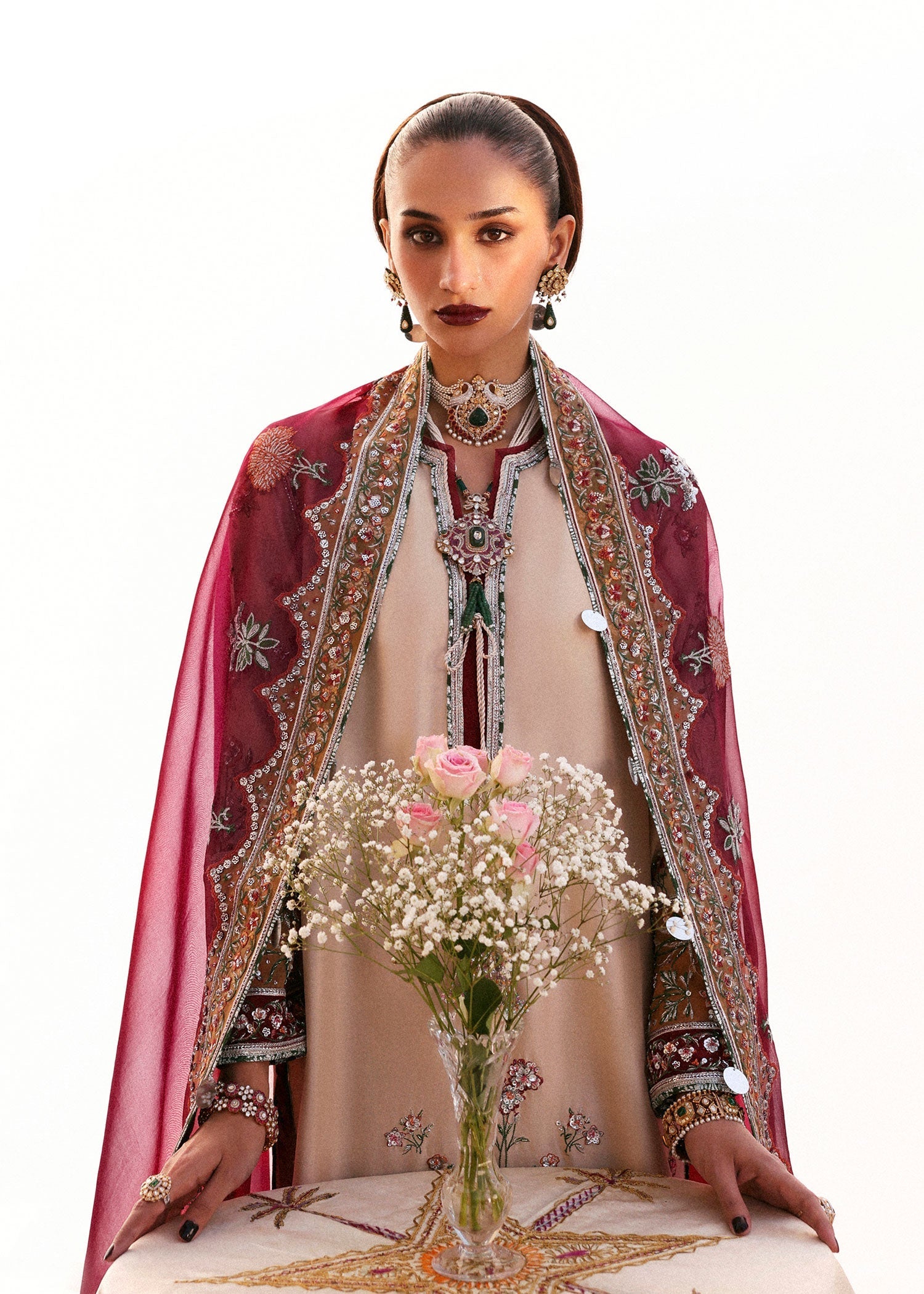 Hussain Rehar | Luxury Pret AW 25 | Florielle - Official Hussain Rehar stockist in UK - Sakeena London