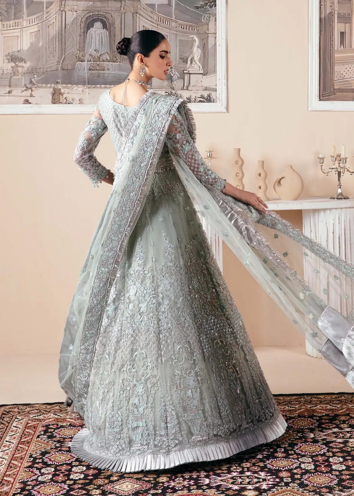 Dastoor | Noor-E-Jahan Wedding Collection'24 | Qamar - Official Dastoor stockist in UK - Sakeena London