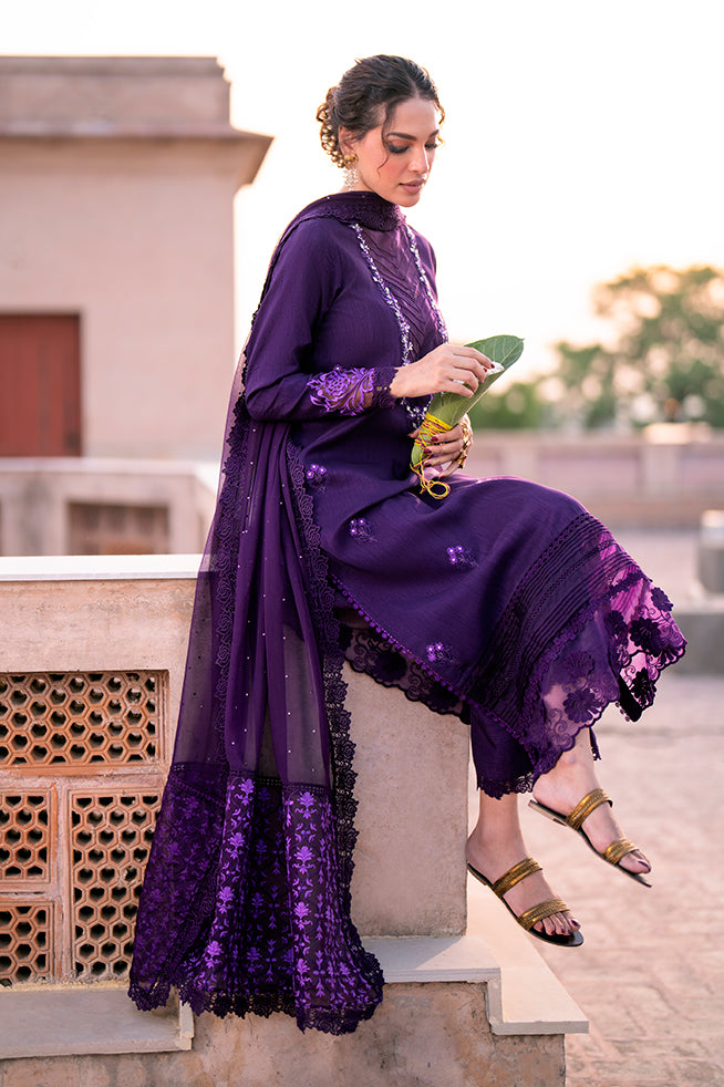 Fozia Khalid | Kahani Silk Luxury Dresses | Manal - Official Fozia Khalid stockist in UK - Sakeena London