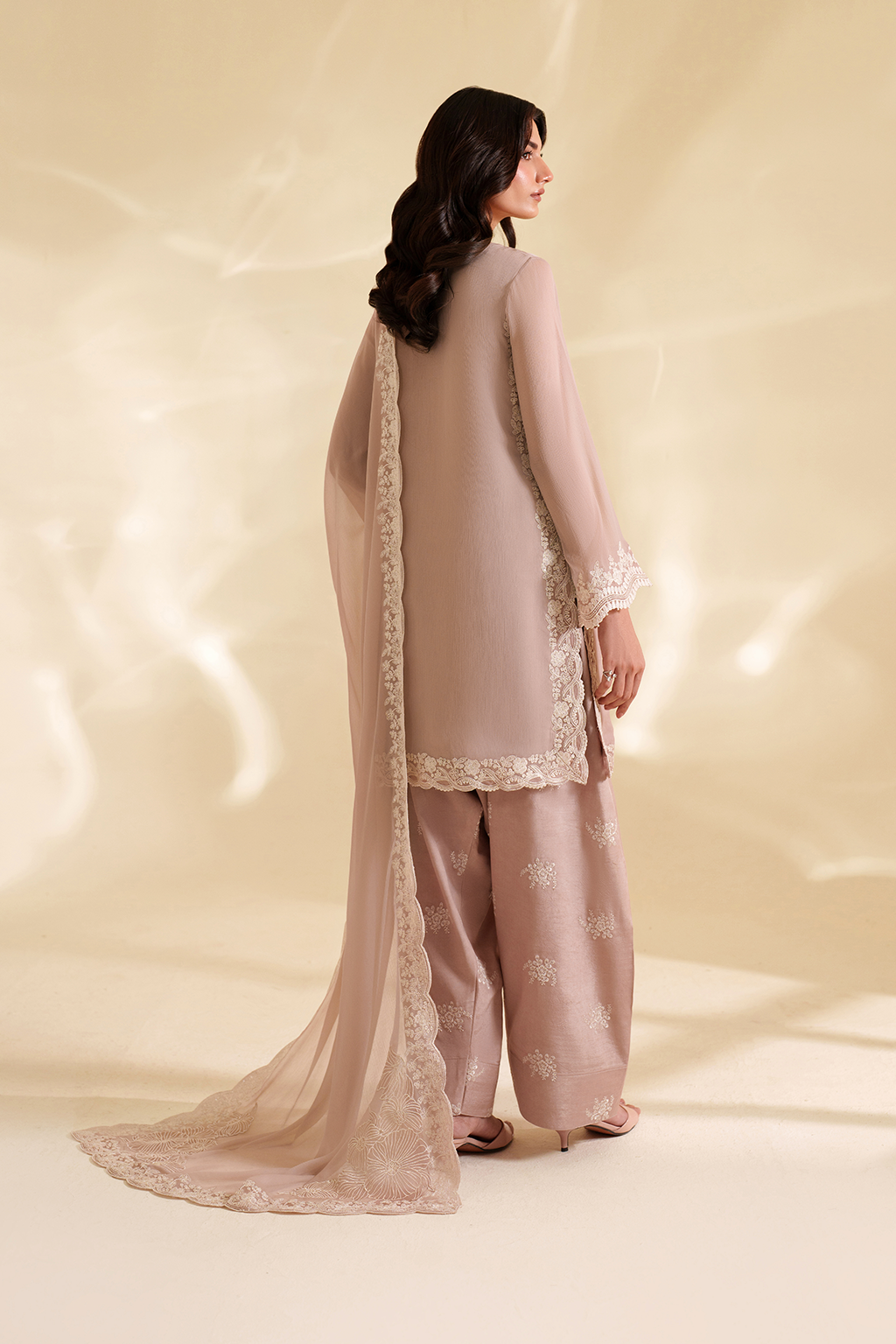 Iznik I Festive Formal I CC-79 Embroidered Chiffon - Official Iznik stockist in UK - Sakeena London