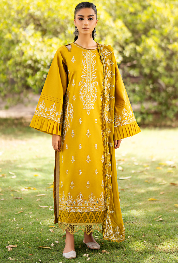 Humdum | Selin Lawn 25 | Selin - D03 - Official Humdum stockist in UK - Sakeena London