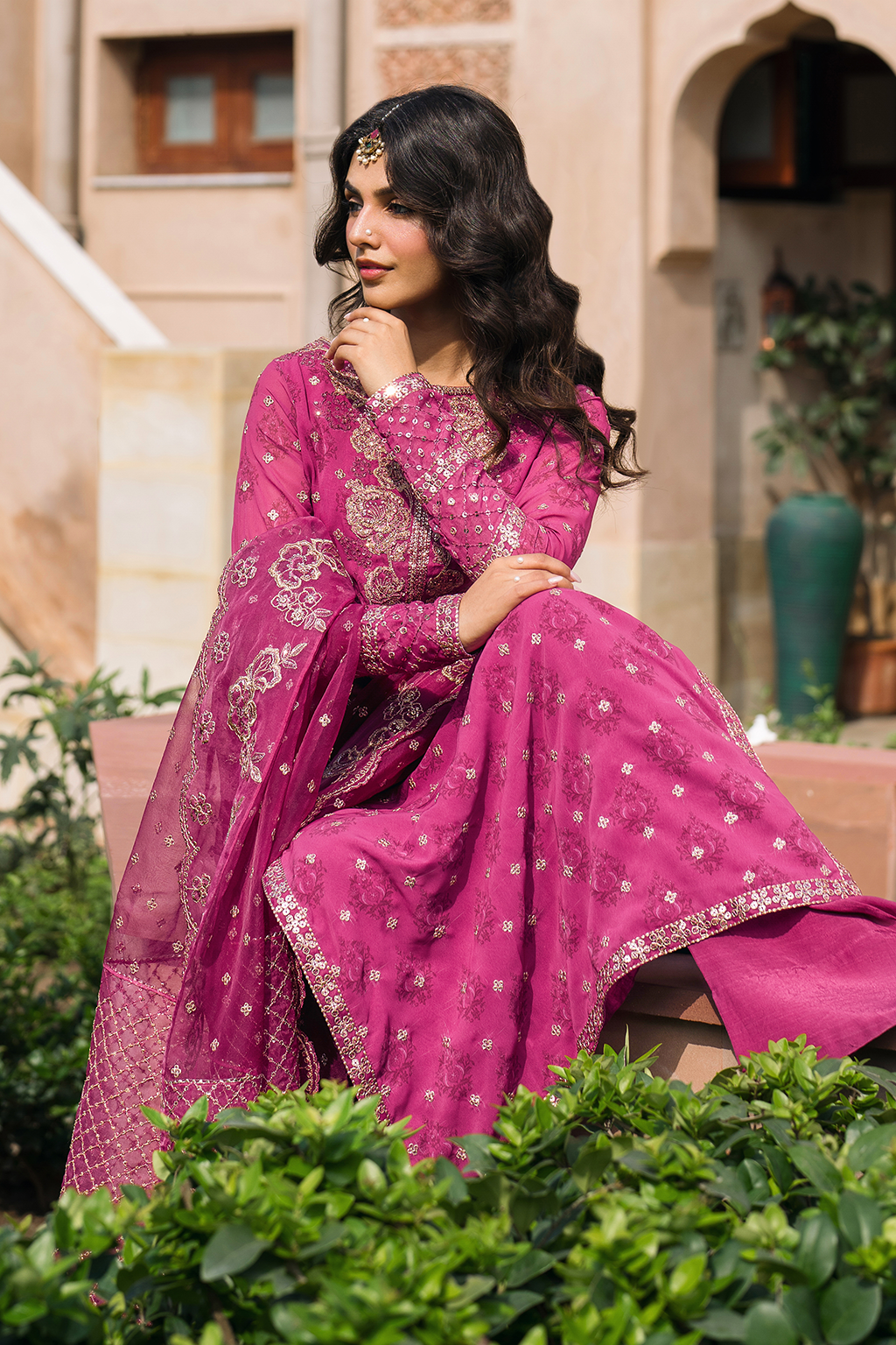Iznik | Bandhani Formals | UE-326 - Official Iznik stockist in UK - Sakeena London