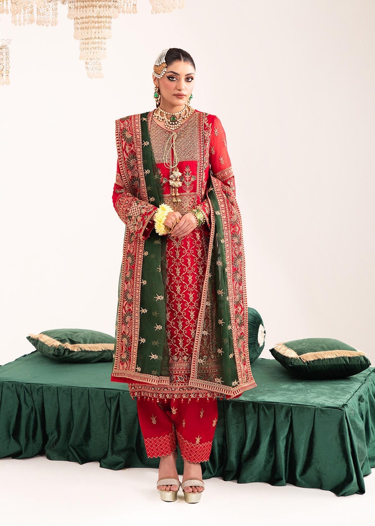 Dastoor | Sajni Luxury Eid Collection 24 | Dur-e-Shahwar - Official Dastoor stockist in UK - Sakeena London