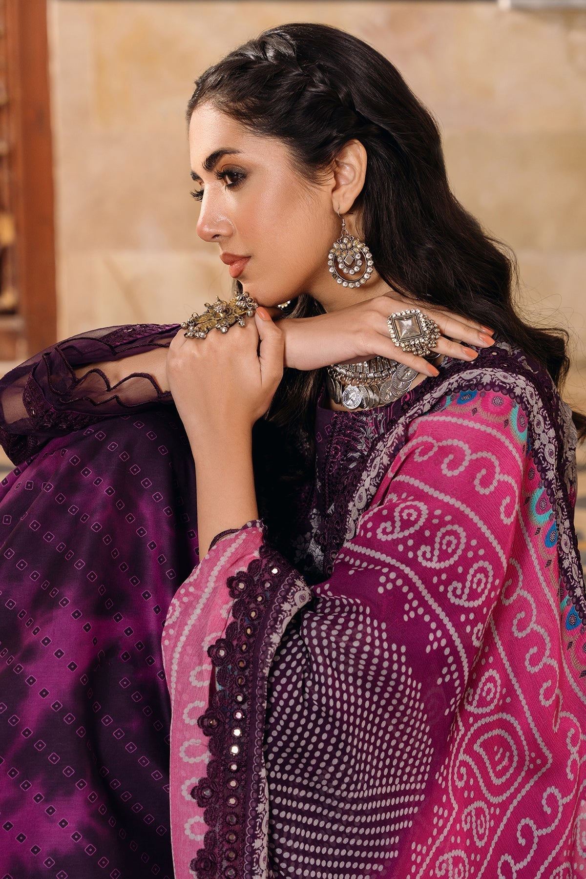 Charizma | Lawn Collection 24 | CH4-08 - Official Charizma stockist in UK - Sakeena London
