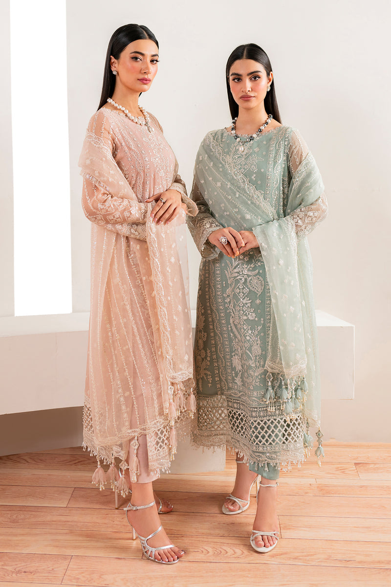 Braoque | Luxury Pret 24 | CHIFFON UF-680 - Official Baroque stockist in UK - Sakeena London