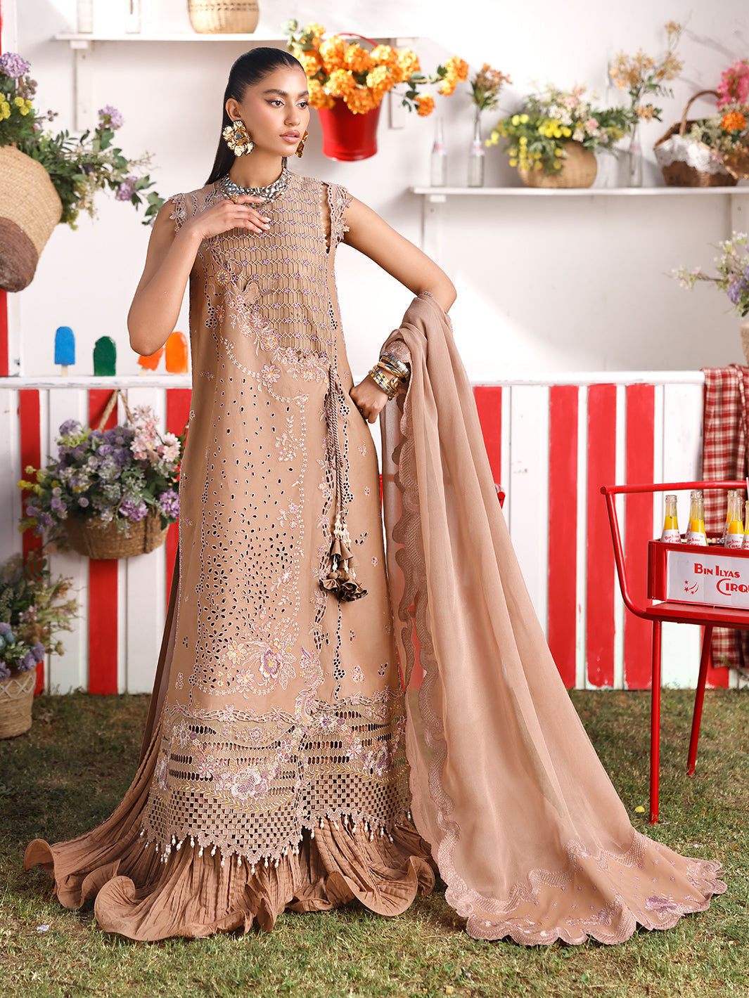 Bin Ilyas | Carnival Summer Edit 25 | 34 - A - Official Bin Ilyas stockist in UK - Sakeena London