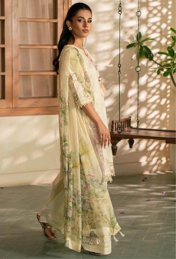 Humdum | Mehrmaa Lawn | D01 Angoori