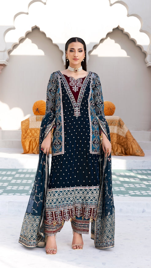Zebtan | Andaz e Makhmal | ZAM-08 - Official Zebtan stockist in UK - Sakeena London