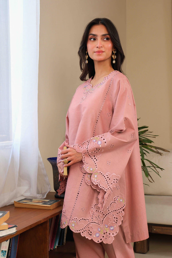 Noor by Saadia Asad | Noor Pret 25 | D6 - Pink Whispers - Official Noor by Saadia Asad stockist in UK - Sakeena London