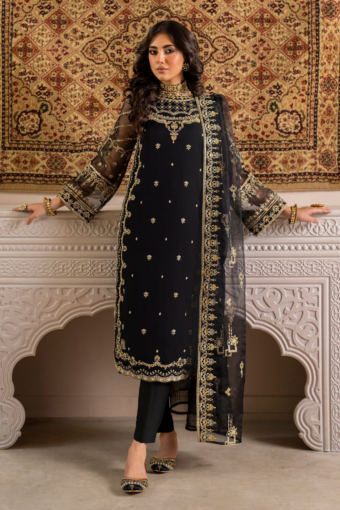 Naqshi | Kaansi Formals | LEENA - Official Naqshi stockist in UK - Sakeena London
