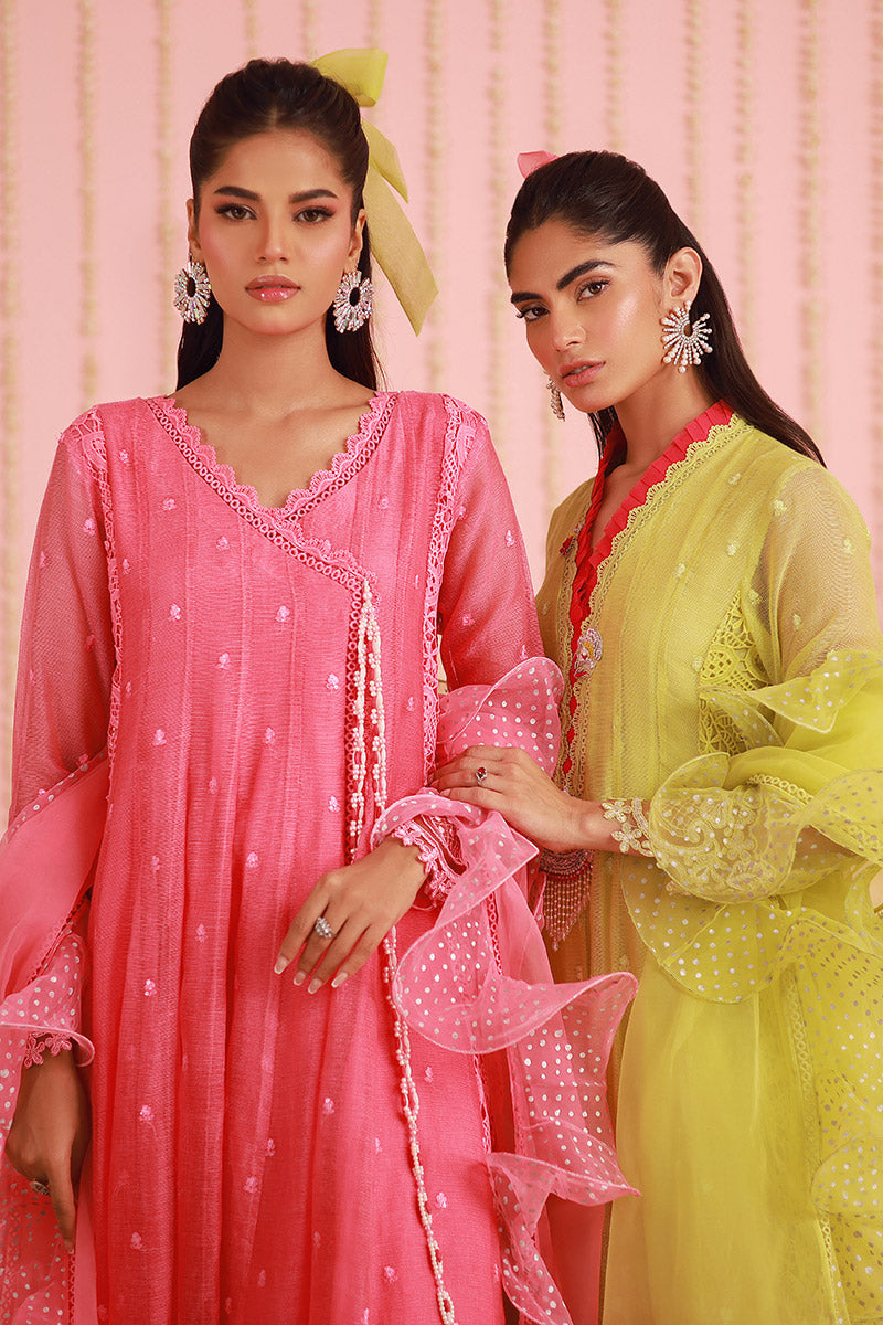 Chic Ophicial | Ruffles Collection | Pear Green Kalidar - Official Chic Ophicial stockist in UK - Sakeena London