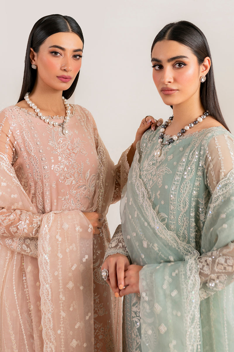 Braoque | Luxury Pret 24 | CHIFFON UF-680 - Official Baroque stockist in UK - Sakeena London