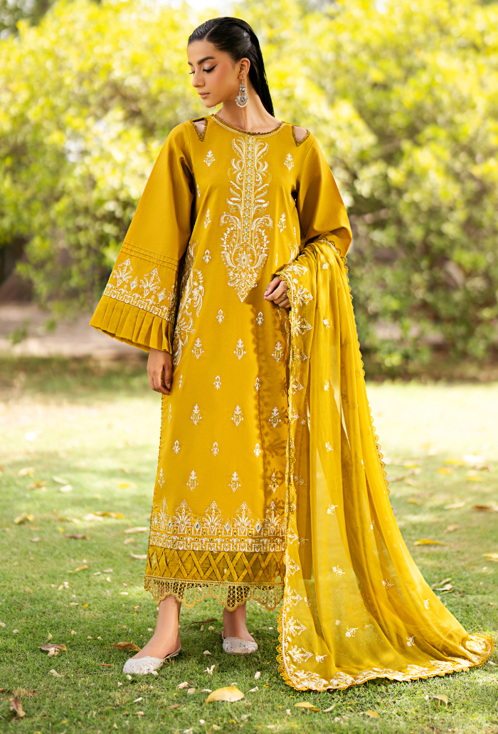 Humdum | Selin Lawn 25 | Selin - D03 - Official Humdum stockist in UK - Sakeena London