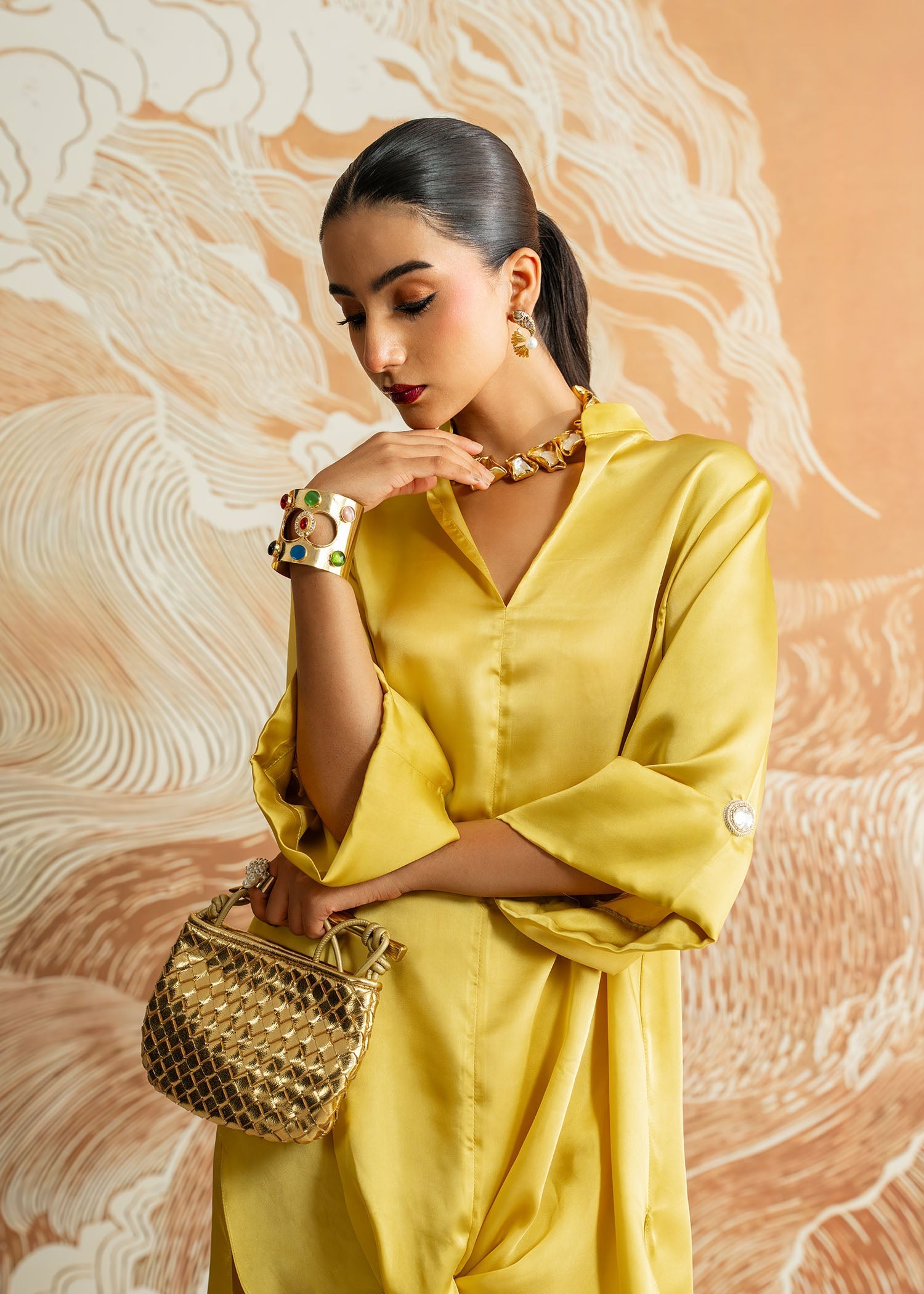 Mahgul | Whispers of Silk | Citrine - Official Mahgul stockist in UK - Sakeena London