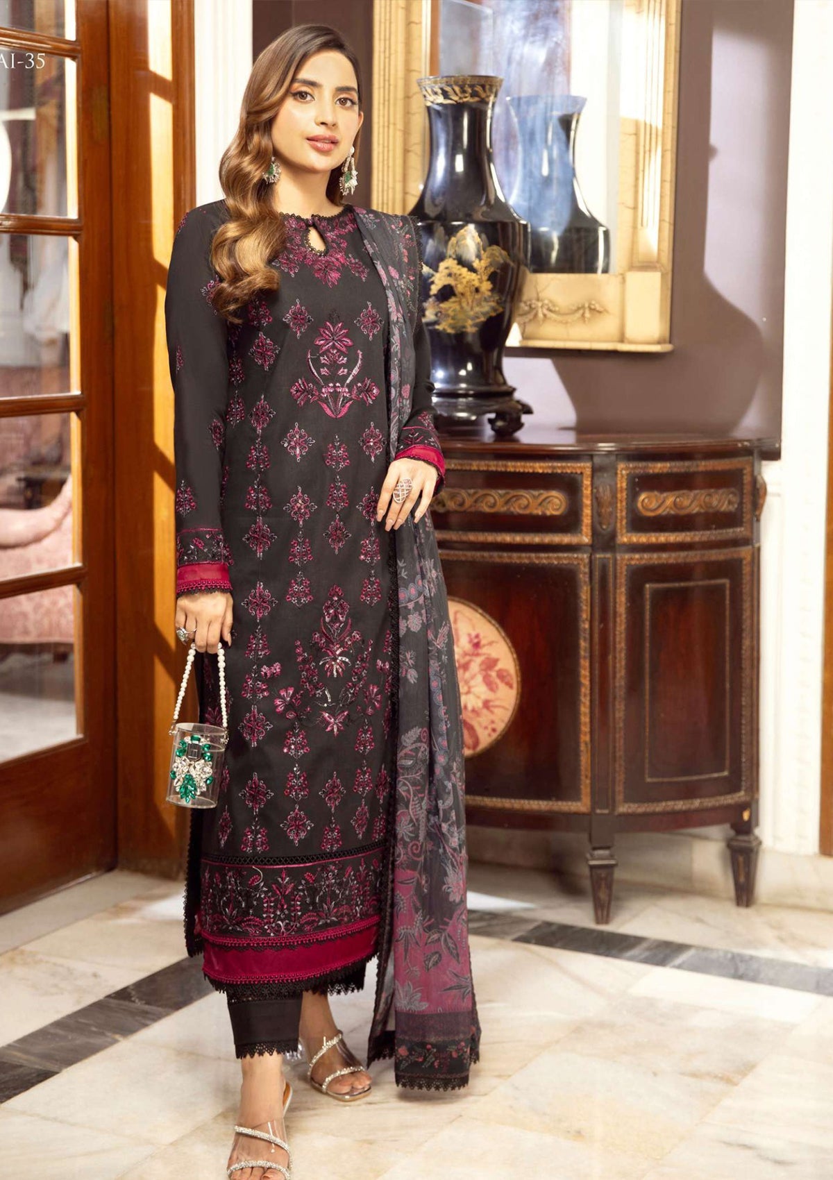 Lawn Collection - Asim Jofa - Aira - AJAI#35