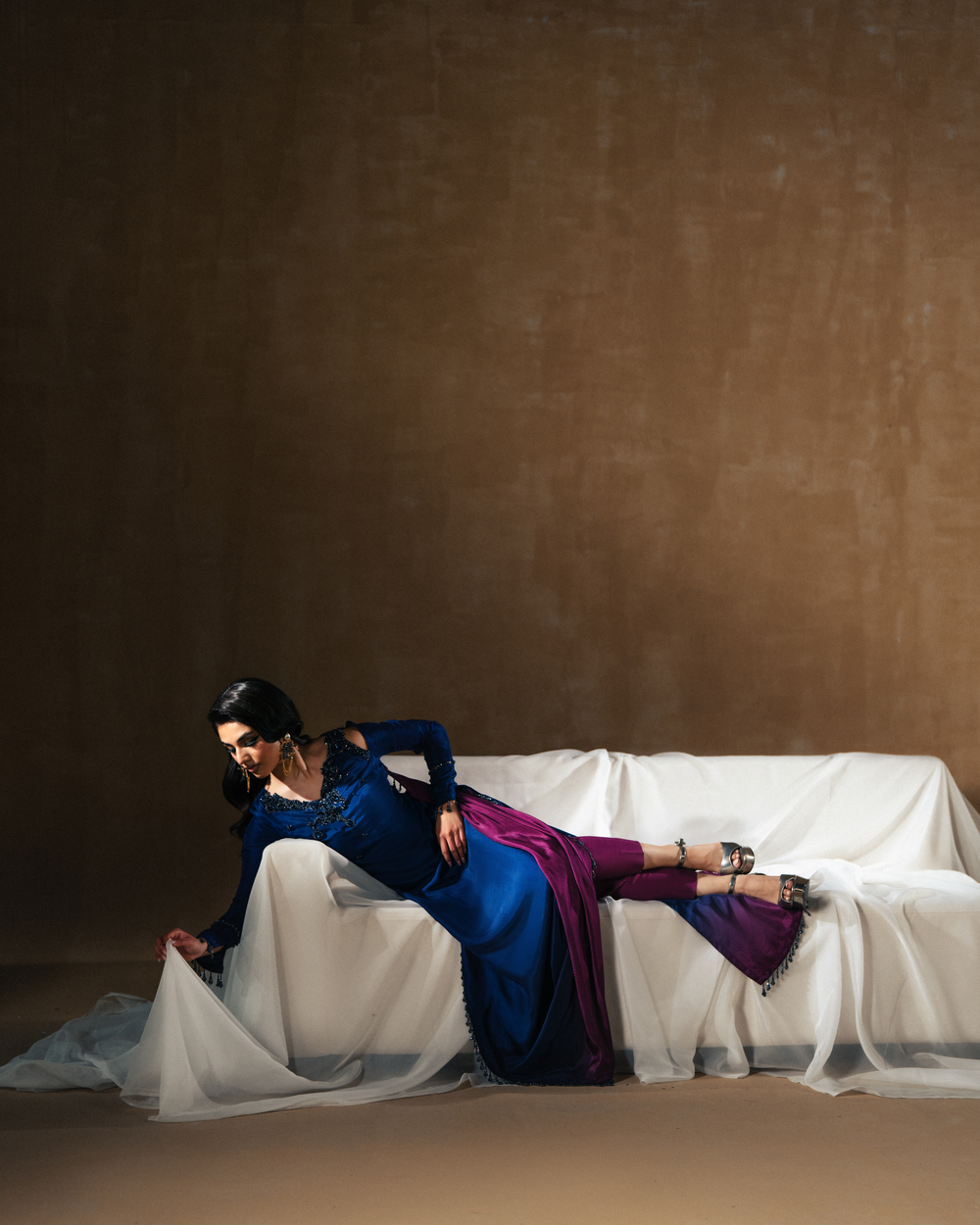 Vasal | Zyra Luxe Pret 26 | Sapphire drift - Official Vasal stockist in UK - Sakeena London