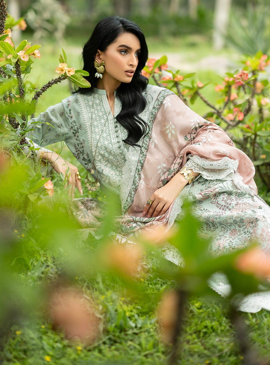 Zainab Chottani | Luxe Lawn 26 | Ivie - 13