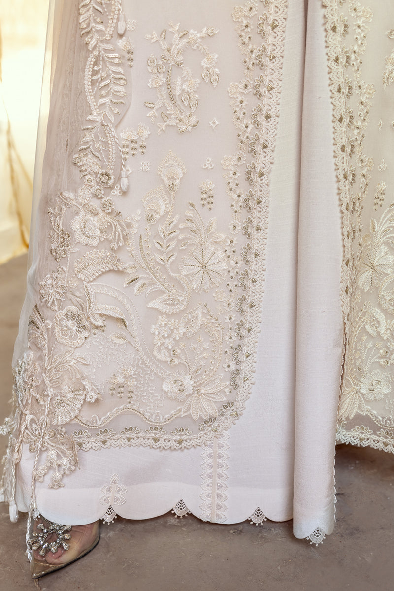 Qalamkar | Chiffon Edit | WC-03 ROISE - Official Qalamkar stockist in UK - Sakeena London