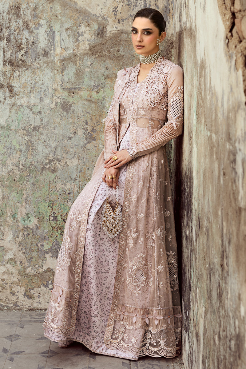 Qalamkar | Chiffon Edit | WC-01 AISLA - Official Qalamkar stockist in UK - Sakeena London