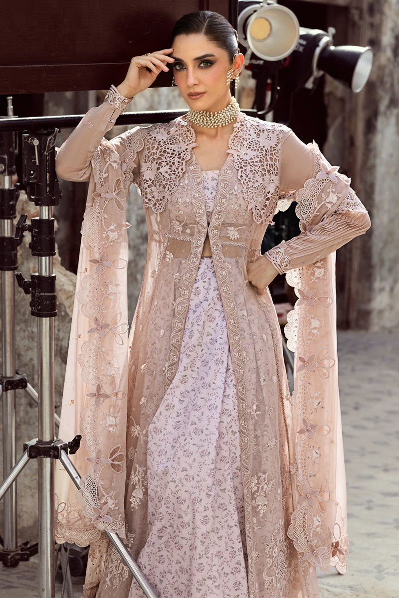 Qalamkar | Chiffon Edit | WC-01 AISLA - Official Qalamkar stockist in UK - Sakeena London