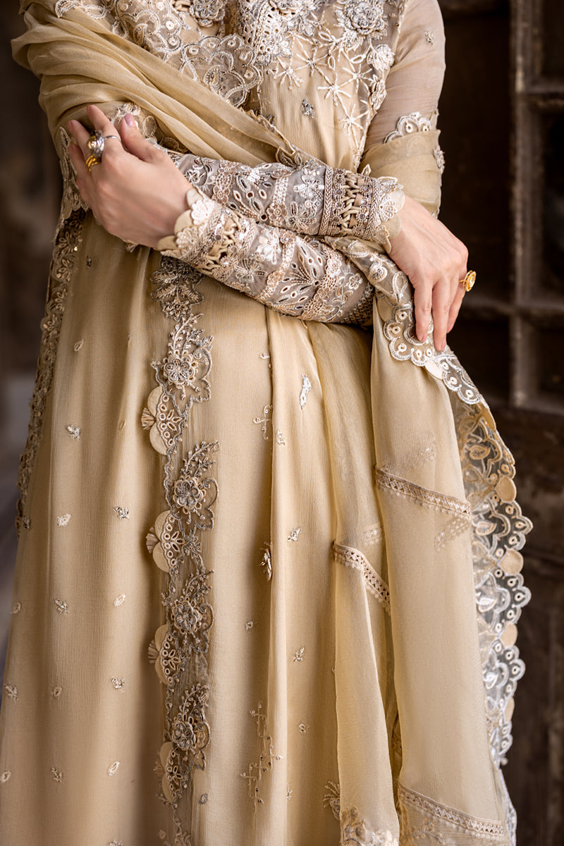 Qalamkar | Chiffon Edit | WC-07 HEELA - Official Qalamkar stockist in UK - Sakeena London