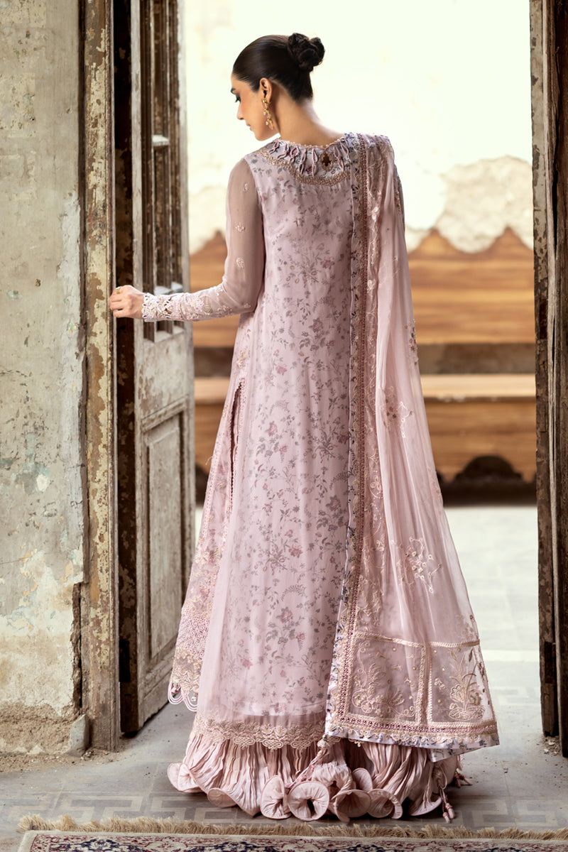 Qalamkar | Chiffon Edit | WC-05 RIONA - Official Qalamkar stockist in UK - Sakeena London
