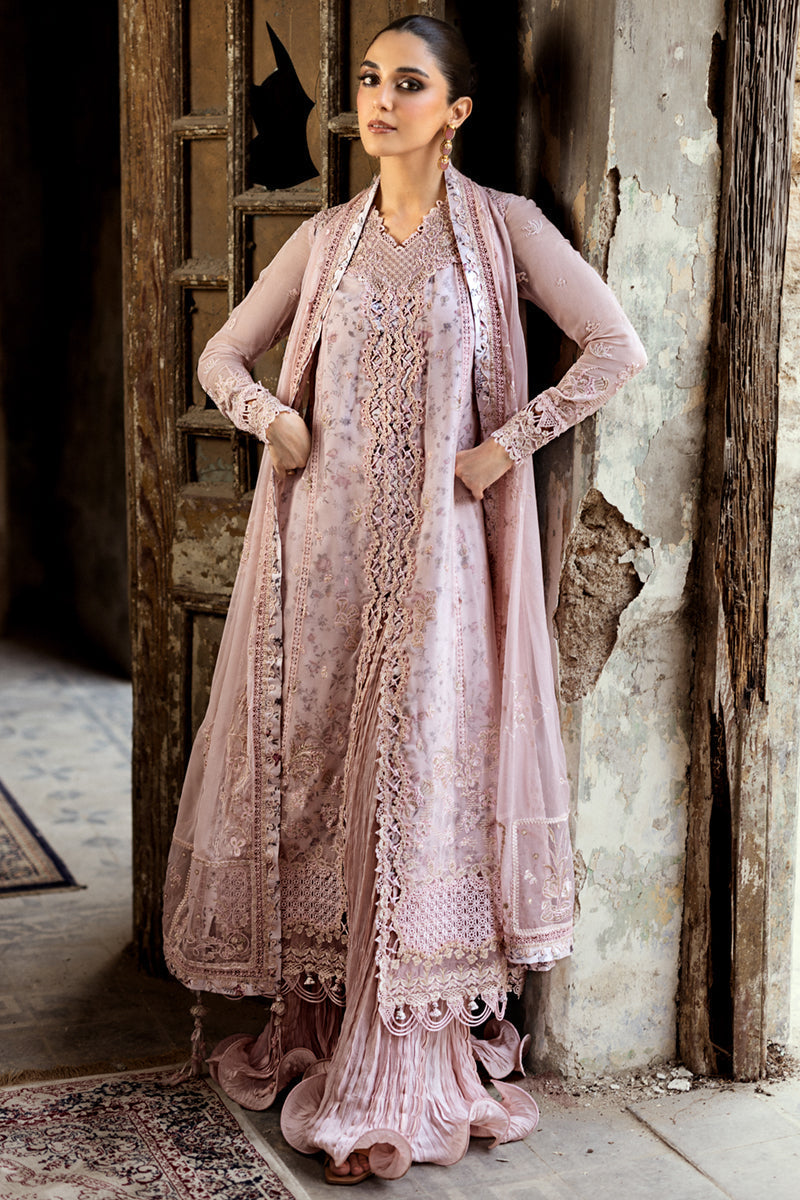 Qalamkar | Chiffon Edit | WC-05 RIONA - Official Qalamkar stockist in UK - Sakeena London