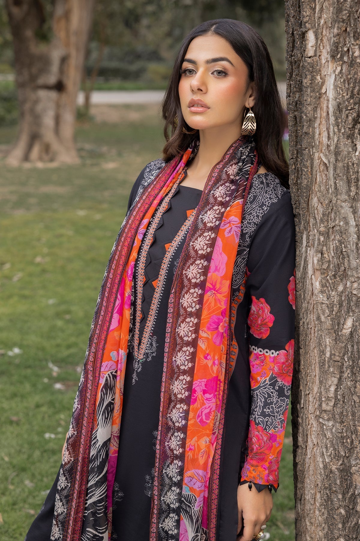 Charizma | C prints Lawn | CP5-18 - Official Charizma stockist in UK - Sakeena London