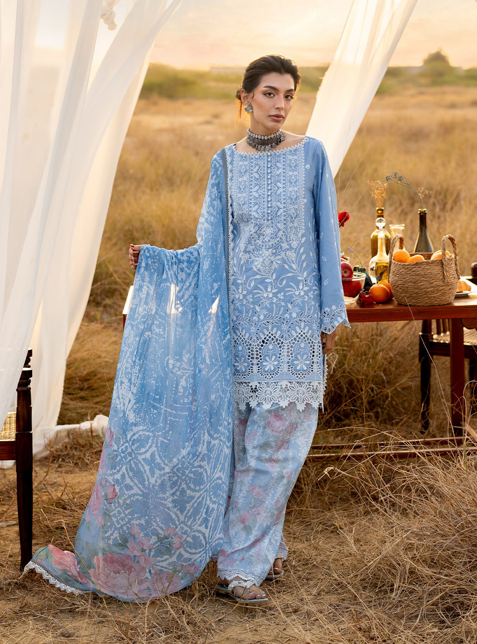 Zainab Chottani | Spring Summer Lawn 26 | Azule 05