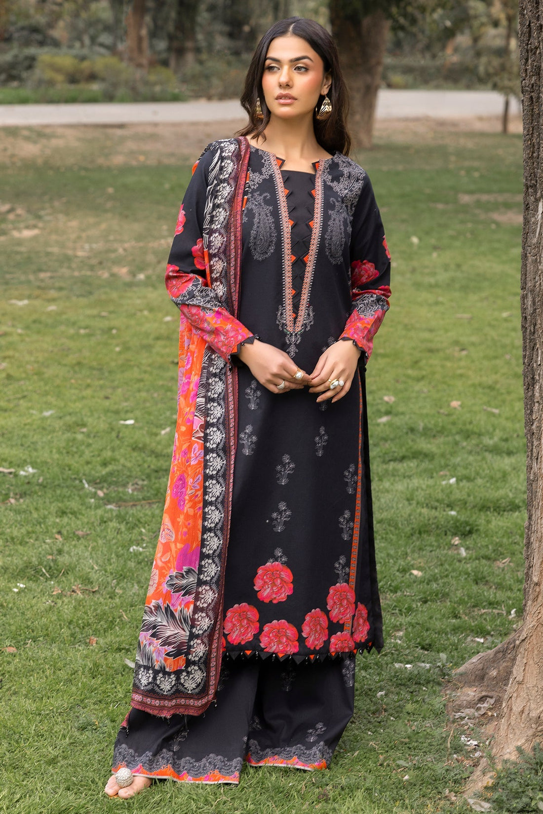 Charizma | C prints Lawn | CP5-18 - Official Charizma stockist in UK - Sakeena London