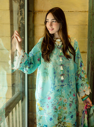Roheenaz | Ethereal Bloom Lawn 25 | Maristela - Official Roheenaz stockist in UK - Sakeena London