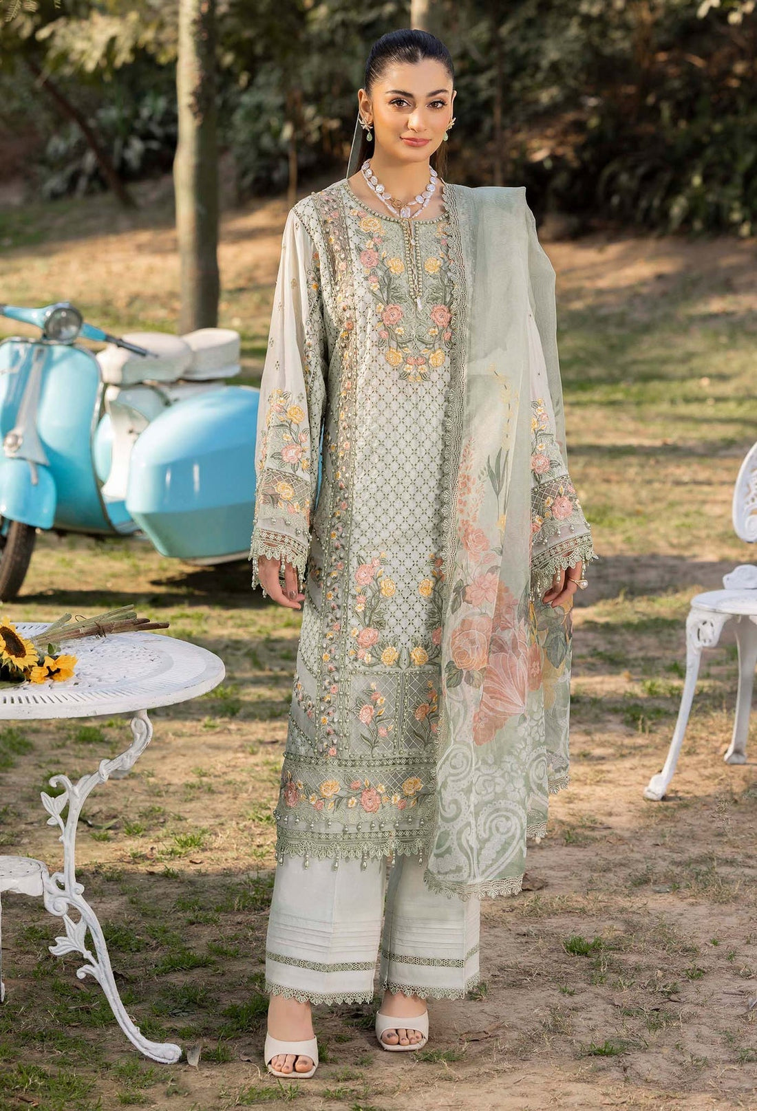 Adans Libas | Gul Rukh Lawn 25 | RUKH 2831 - Official Adans Libas stockist in UK - Sakeena London