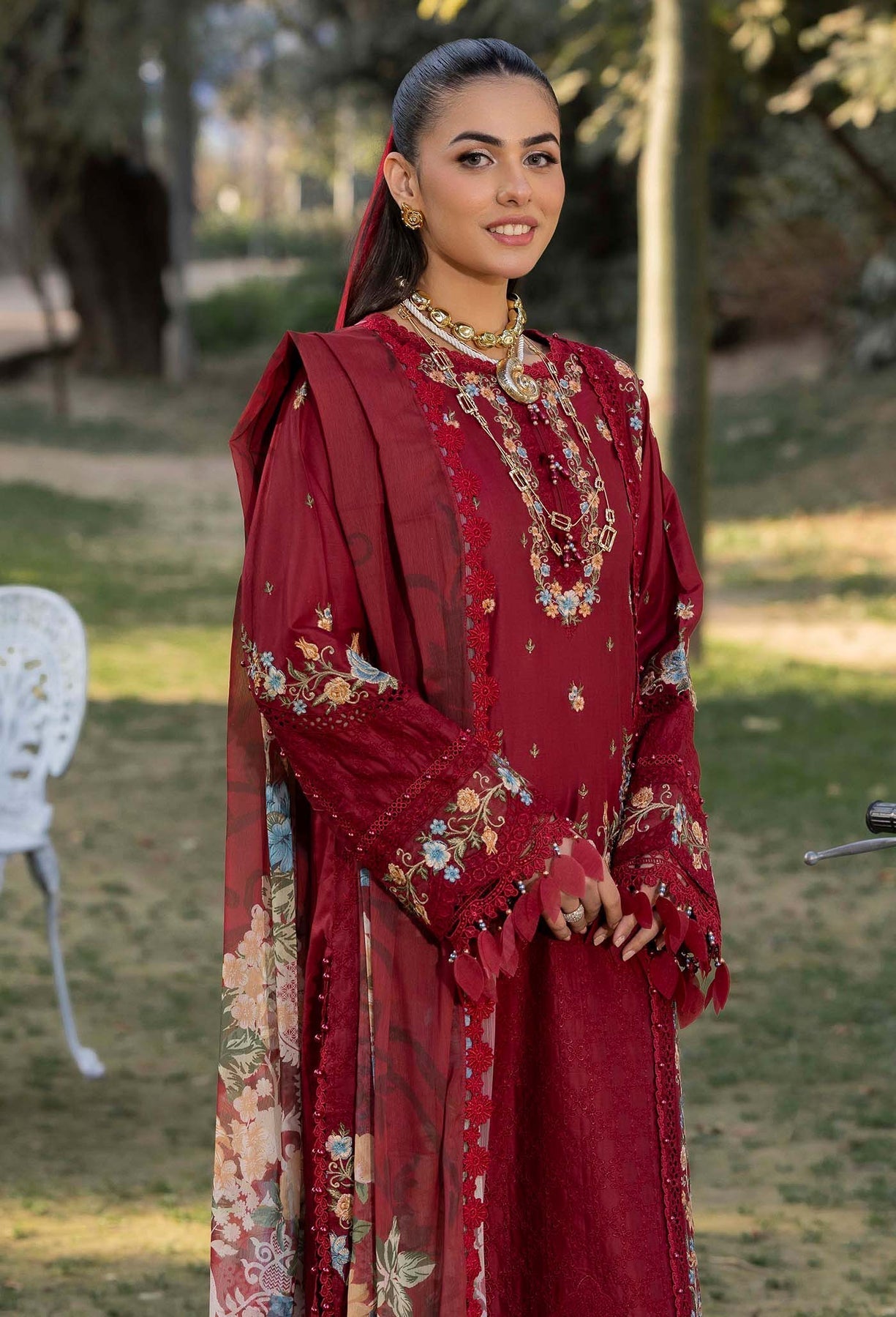 Adans Libas | Gul Rukh Lawn 25 | RUKH 2832 - Official Adans Libas stockist in UK - Sakeena London