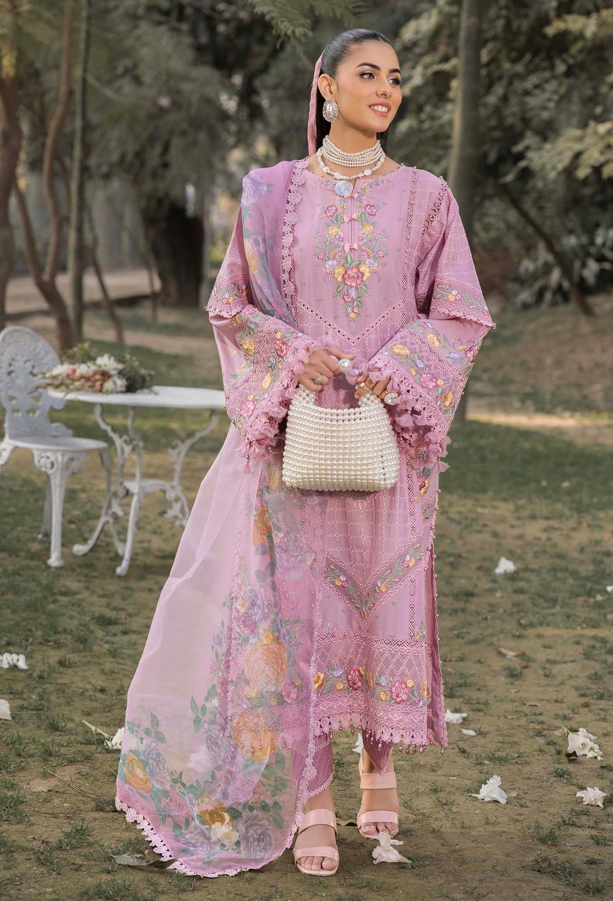 Adans Libas | Gul Rukh Lawn 25 | RUKH 2834 - Official Adans Libas stockist in UK - Sakeena London