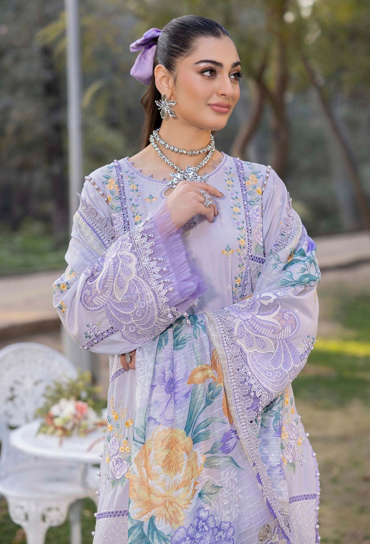 Adans Libas | Gul Rukh Lawn 25 | RUKH 2835 - Official Adans Libas stockist in UK - Sakeena London
