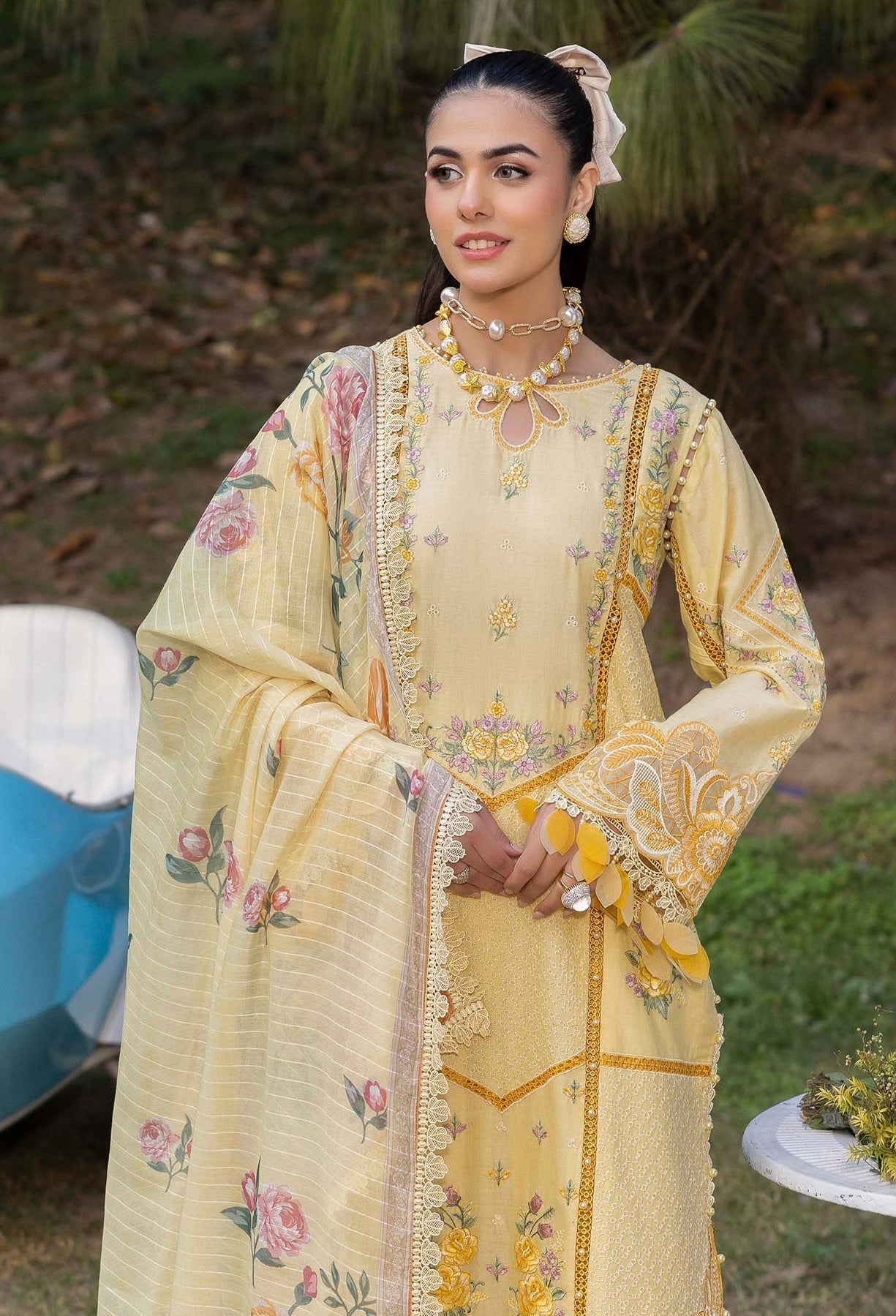 Adans Libas | Gul Rukh Lawn 25 | RUKH 2836 - Official Adans Libas stockist in UK - Sakeena London